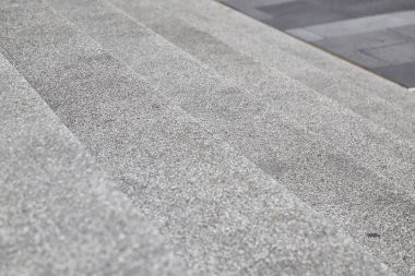 Soyut modern beton merdivenler bina 