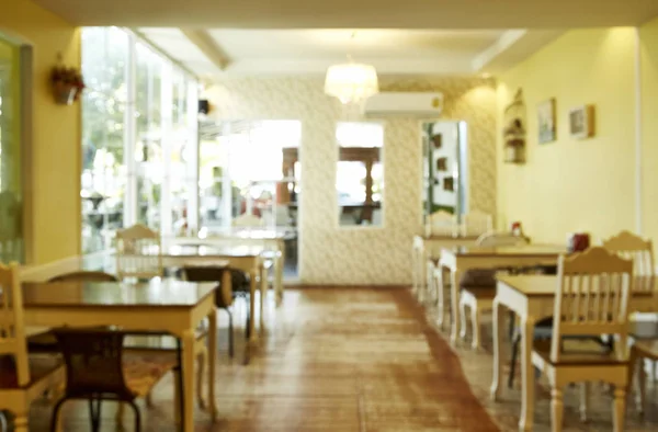 Restaurant Abstrakte Unschärfe Hintergrund Mit Bokeh Bild — Stockfoto