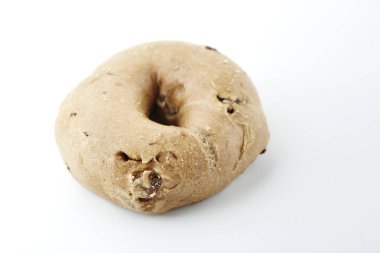 Ekmek ve fırın beyaz arka plan üzerinde izole