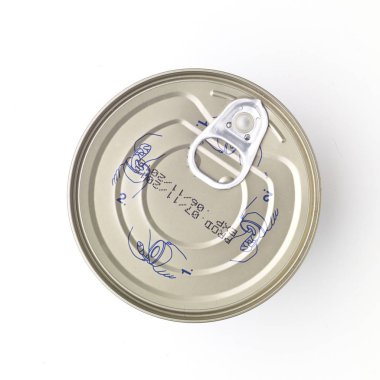 Beyaz arka plan üzerinde izole konserve