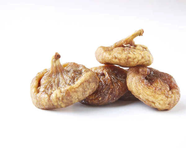 Dried Figs Isolated White Backgroun — Stock Photo, Image