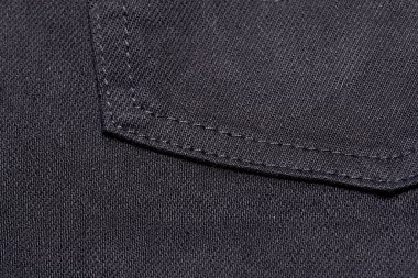 Siyah kot pantolon arka planının dokusu