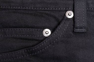 Siyah kot pantolon arka planının dokusu