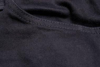 Siyah kot pantolon arka planının dokusu