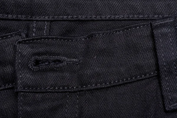 Texture Sfondo Jeans Neri — Foto Stock