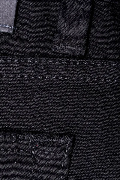 Texture Sfondo Jeans Neri — Foto Stock