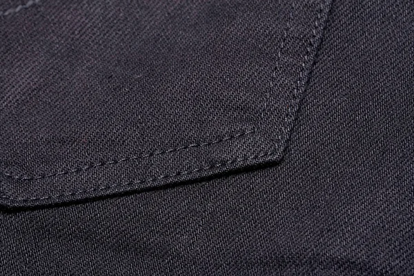 Texture Sfondo Jeans Neri — Foto Stock