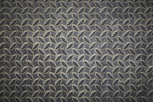 Pattern on iron plate — Stock Photo, Image