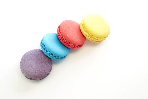 Macarrones coloridos franceses — Foto de Stock