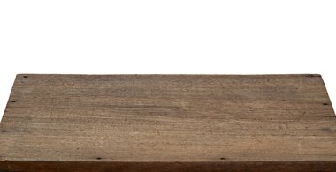 Boş tahta masa üstü