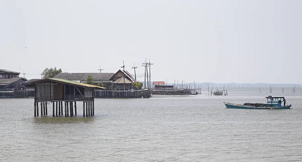 Pescadores Vida Tailandia — Foto de Stock