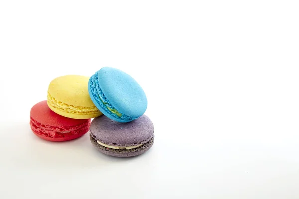 Macaron en blanco — Foto de Stock