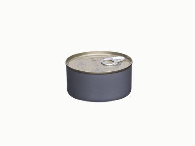 beyaz zemin üzerine Konserve Gıda