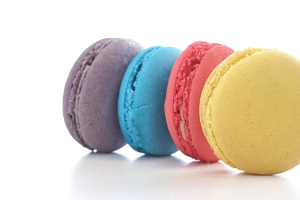 Biscoitos macaron coloridos — Fotografia de Stock