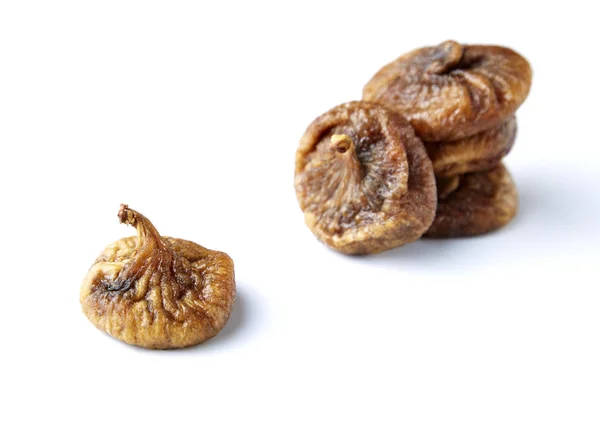Dried figs isolated on a white — Stock Photo, Image
