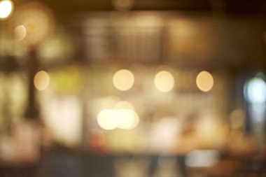 Bokeh ile Cafe bulanıklık arka plan