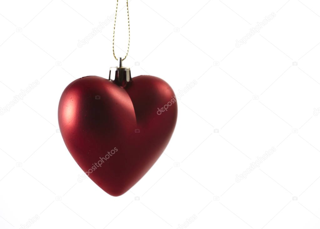 Christmas Heart Ornament