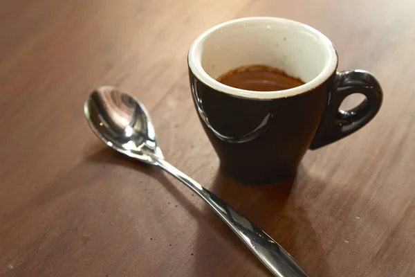 Taza de café negro — Foto de Stock