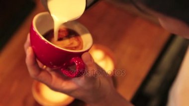 Cafe latte sanat yapma