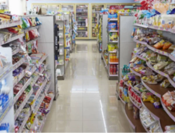 Supermarkt verschwimmt — Stockfoto