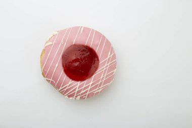 Çörek izole Sprinkles ile 