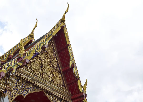 バンコク ワット ポーの涅槃仏の寺 — ストック写真