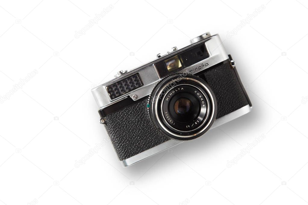 Old vintage camera