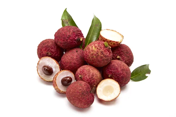 Färsk frukt litchi — Stockfoto