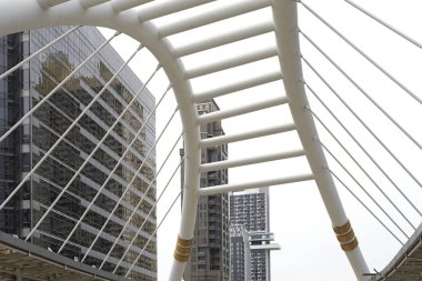 Bangkok Şehir Meydanı'nda kamu geçit