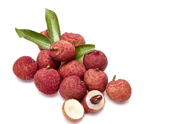 Färsk frukt litchi — Stockfoto