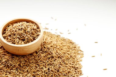 Kahverengi çeltik pirinç kapandı