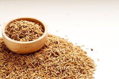 Kahverengi çeltik pirinç kapandı