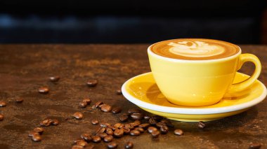 Kahve kupa sarı 