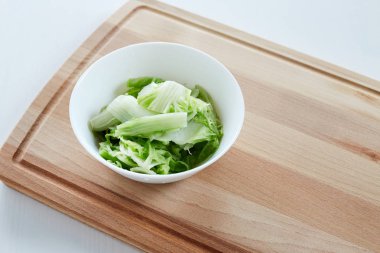 Organik lahana raslantı beyaz