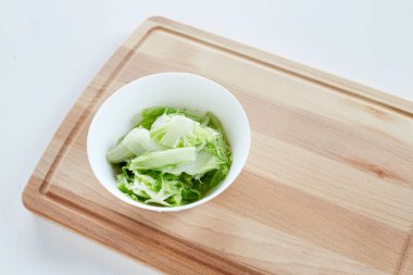 Organik lahana raslantı beyaz