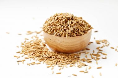 Kahverengi çeltik pirinç kapandı