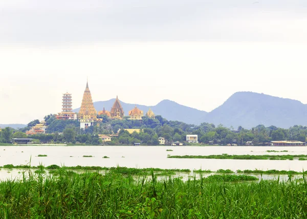 Barrera Del Río Wat Tham Sua Provincia Kanchanaburi Tailandia — Foto de Stock