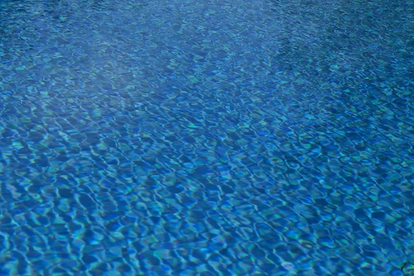 Gekräuselte Wasserstruktur Schwimmbad Kann Als Hintergrund Verwendet Werden — Stockfoto