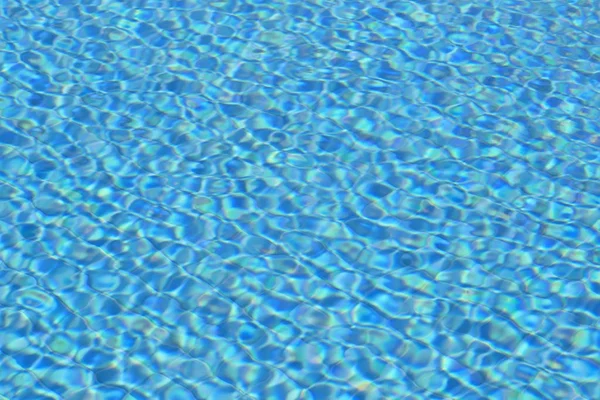 Gekräuselte Wasserstruktur Schwimmbad Kann Als Hintergrund Verwendet Werden — Stockfoto