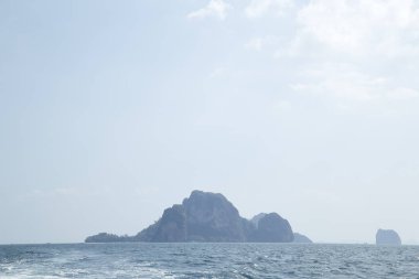 Güzel deniz yazı ya da bahar soyut arkaplanı