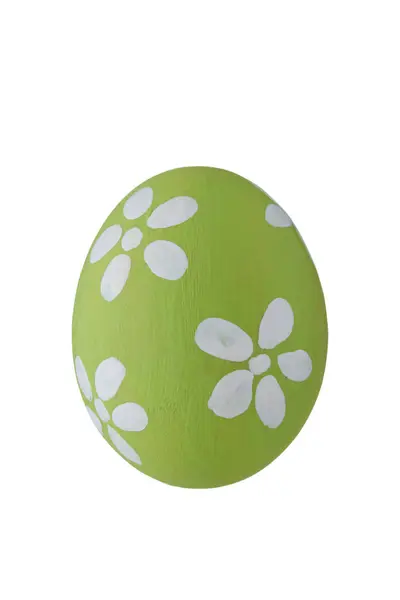 Green pastel Easter egg — Stock Photo, Image