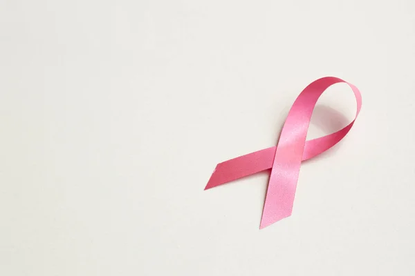 Cinta rosa. Concepto de cáncer — Foto de Stock