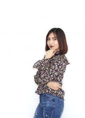 çekici Asyalı kadınlar kısa saç