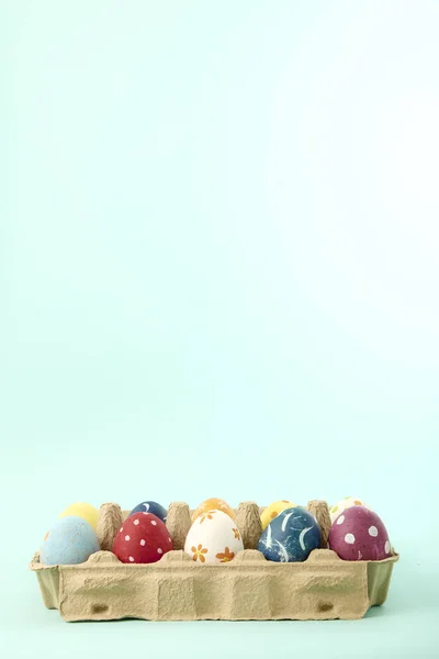 Fond pastel Pâques coloré — Photo