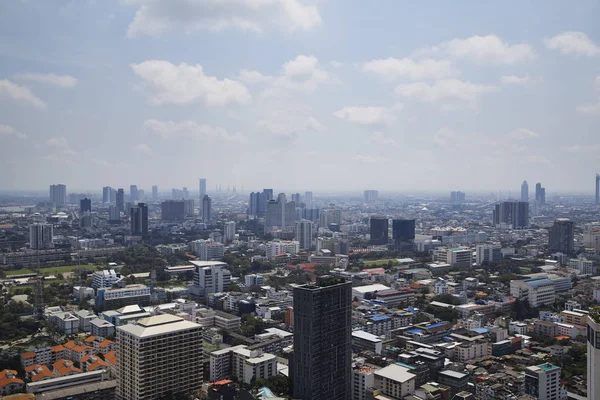 Bangkok Ciudad grande del paisaje urbano — Foto de Stock