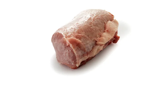 Piece fresh pork loin — Stock Photo, Image