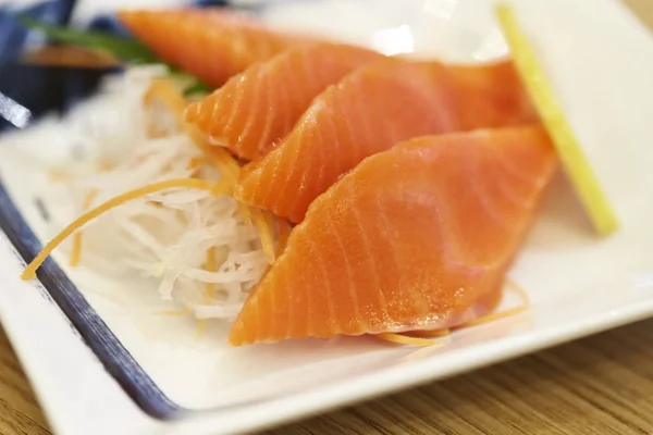 Japanse stijl zeevruchten sushi — Stockfoto