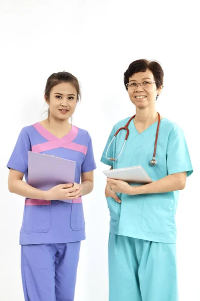 Ázsiai nő orvostanhallgató — Stock Fotó