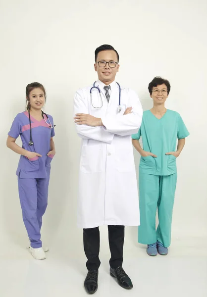 Group of medical professionals Stock Photo