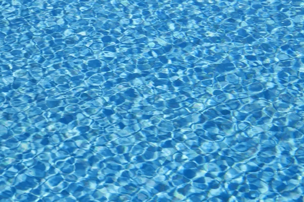 Gekräuselte Wasserstruktur im Schwimmbad — Stockfoto